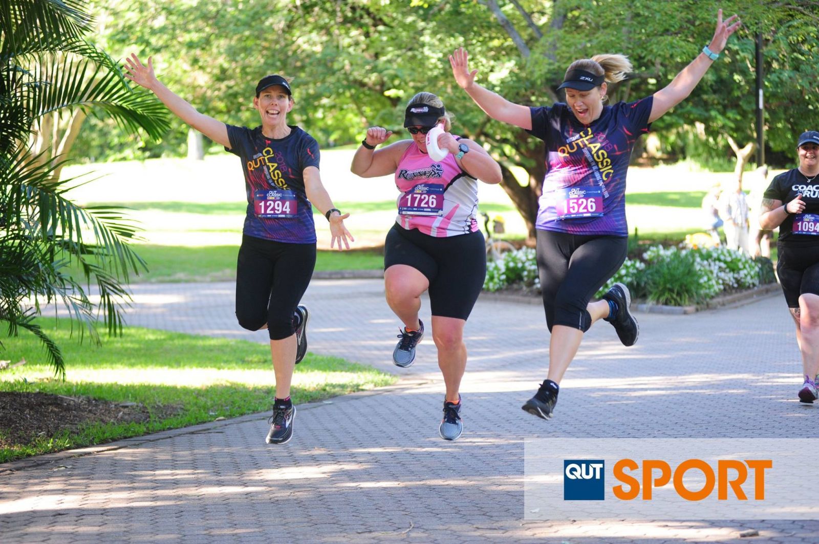 Runners in the QUT Classic event